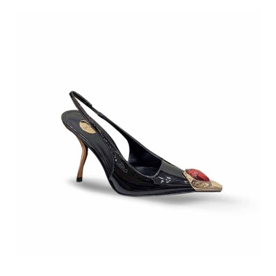 YSL LOULOU PUMP IN BLACK YSL LOULOU PUMP IN BLACK